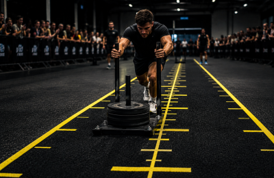 Quel sol pour faire du Hyrox en salle de sport ?